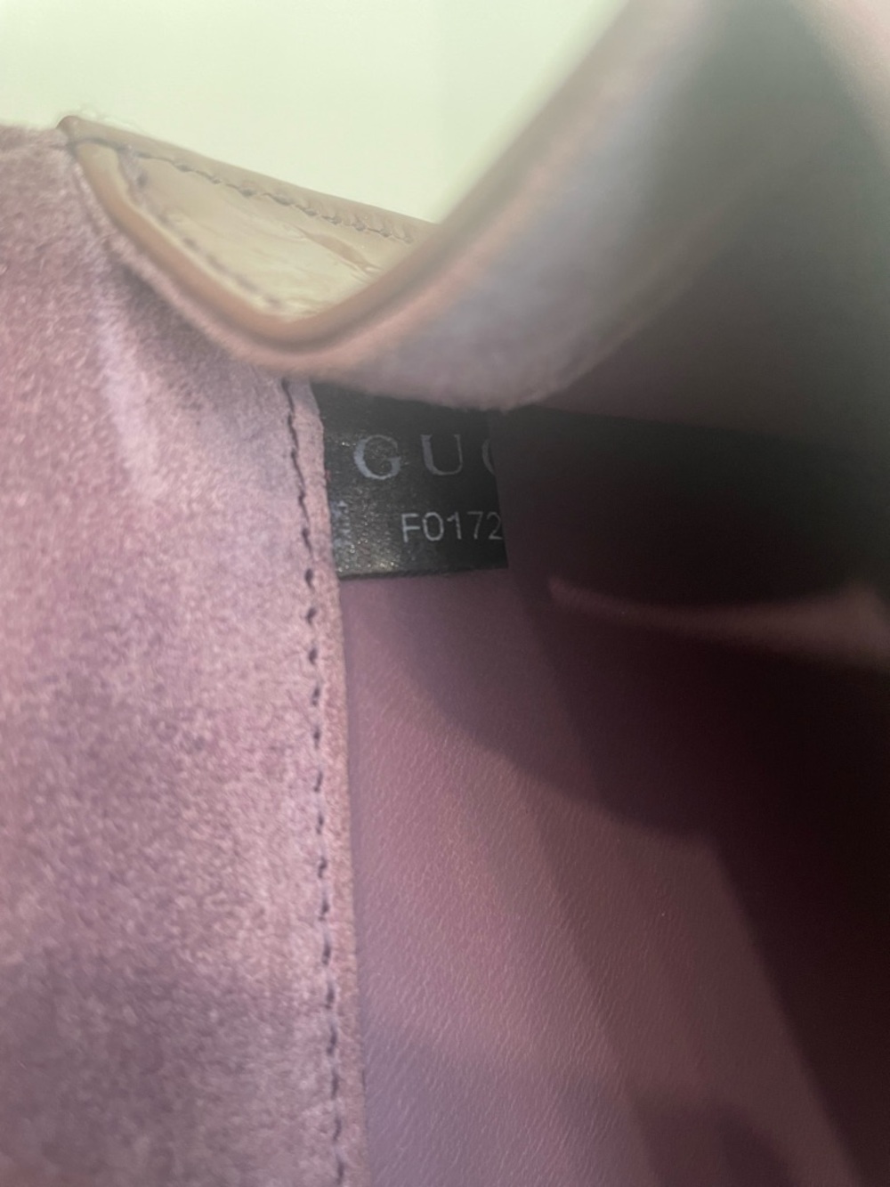 Gucci Mauve Patent Leather Long Wallet - Picture 3 of 4